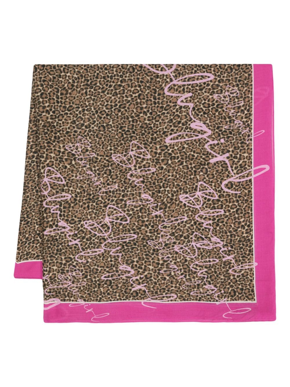 Blugirl cheetah-print scarf - Neutrals von Blugirl