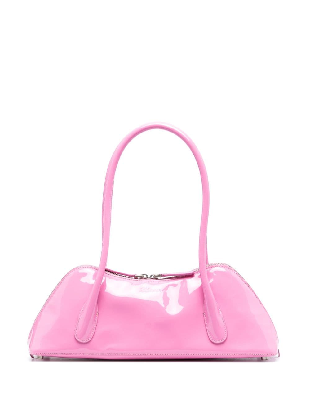 Blumarine high-shine finish leather tote bag - Pink von Blumarine