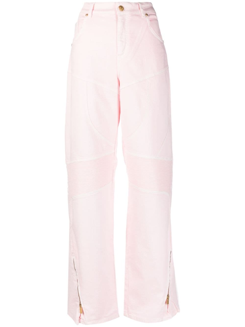 Blumarine mid-rise wide-leg jeans - Pink von Blumarine