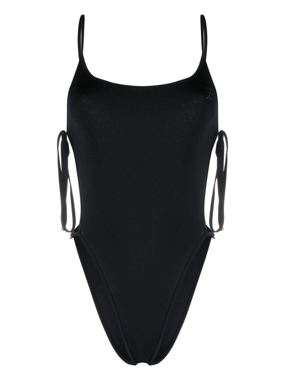 Blumarine open tie-side swimsuit - Black von Blumarine