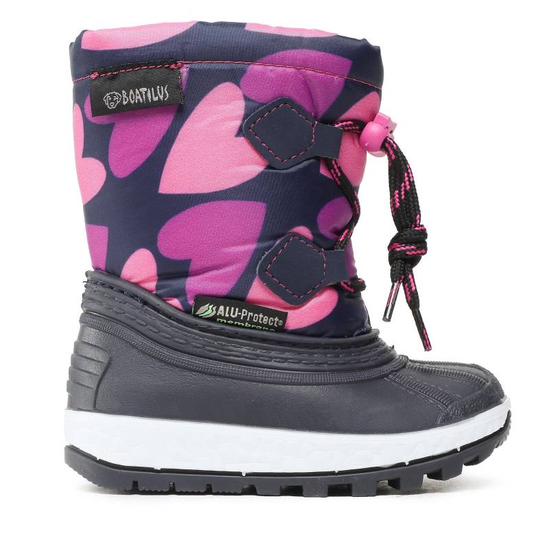 Schneeschuhe Boatilus Joggy Sport Velcro NJ10 VAR.04F Rosa von Boatilus