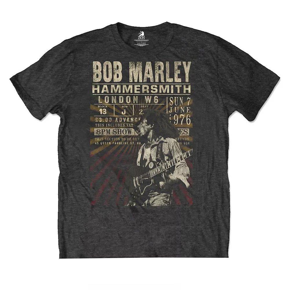 Hammersmith 76 Tshirt Damen Schwarz S von Bob Marley