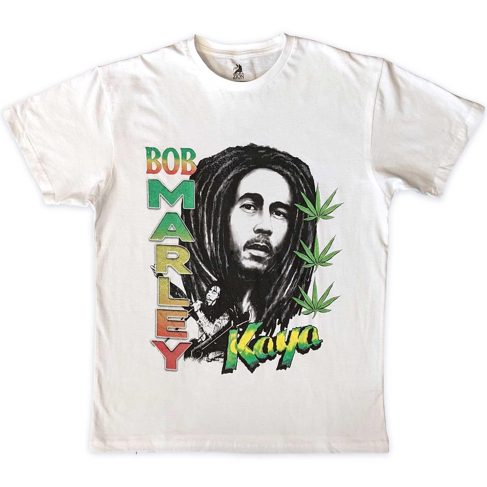 Kaya Tshirt Damen Weiss L von Bob Marley