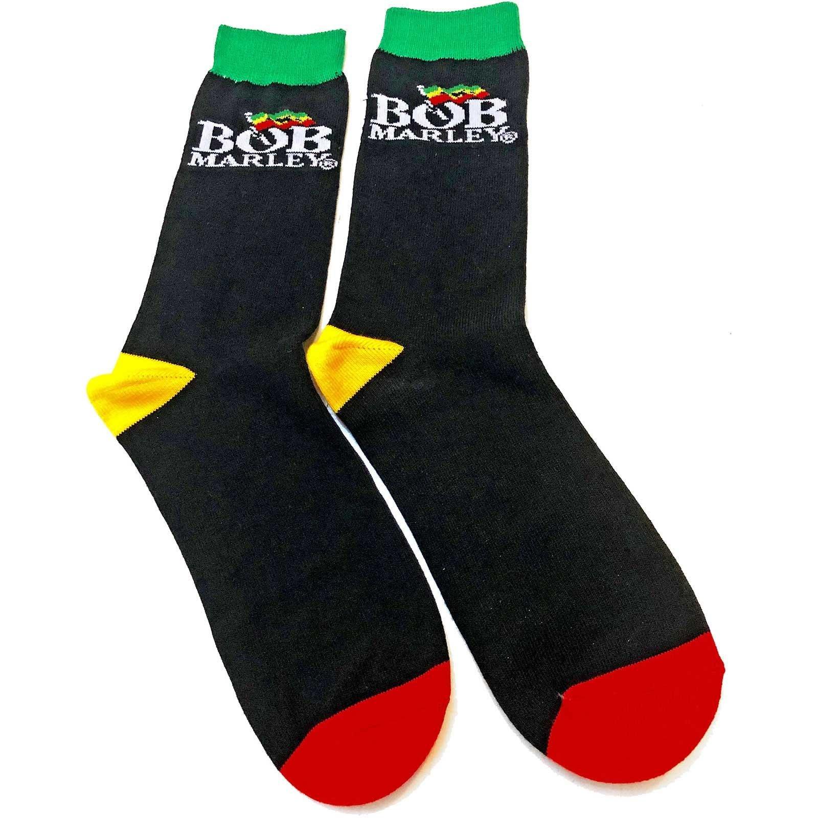 Socken Damen Schwarz 40.5 von Bob Marley