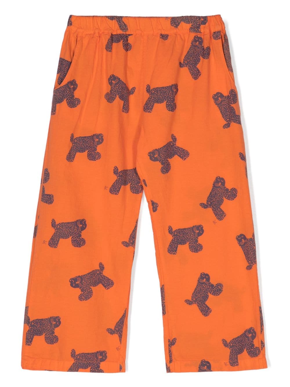 Bobo Choses Big Cat cotton trousers - Orange von Bobo Choses