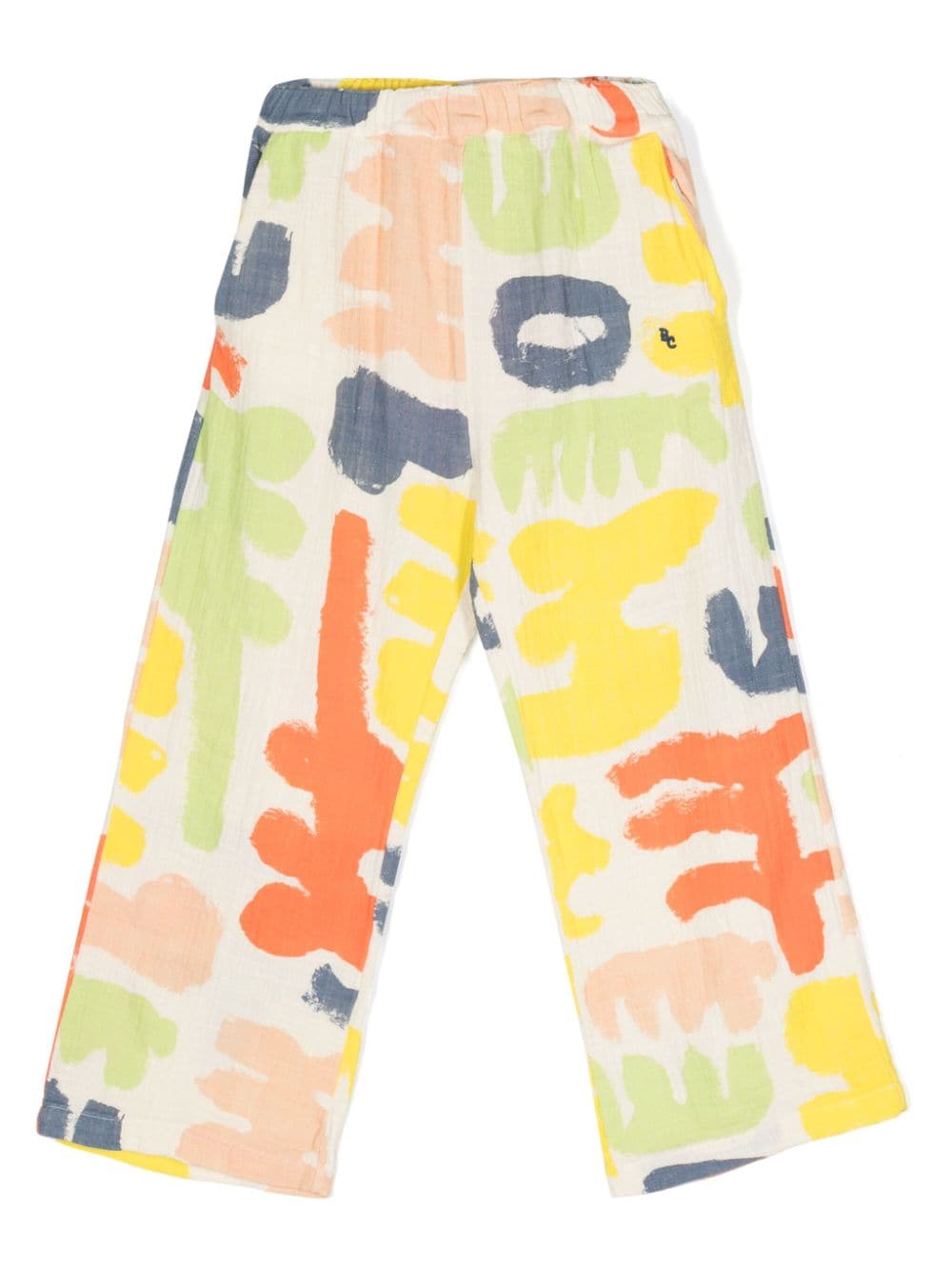 Bobo Choses Carnival abstract-print trousers - White von Bobo Choses