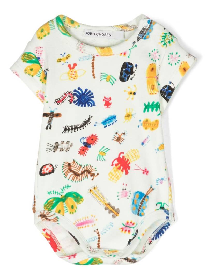 Bobo Choses Funny Insects cotton body - Neutrals von Bobo Choses