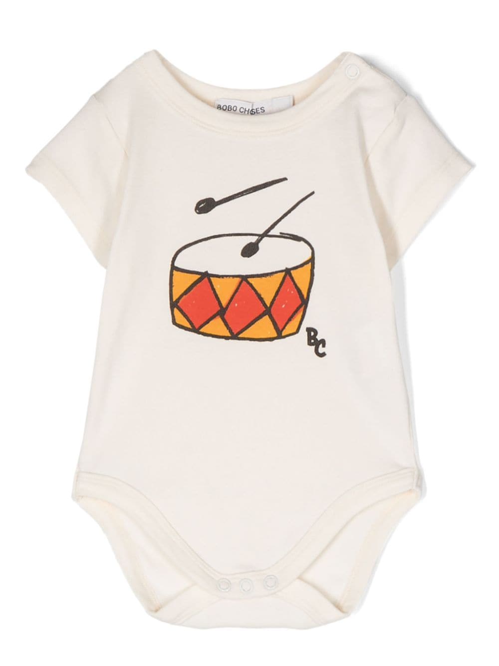 Bobo Choses Play the Drum-print body - Neutrals von Bobo Choses