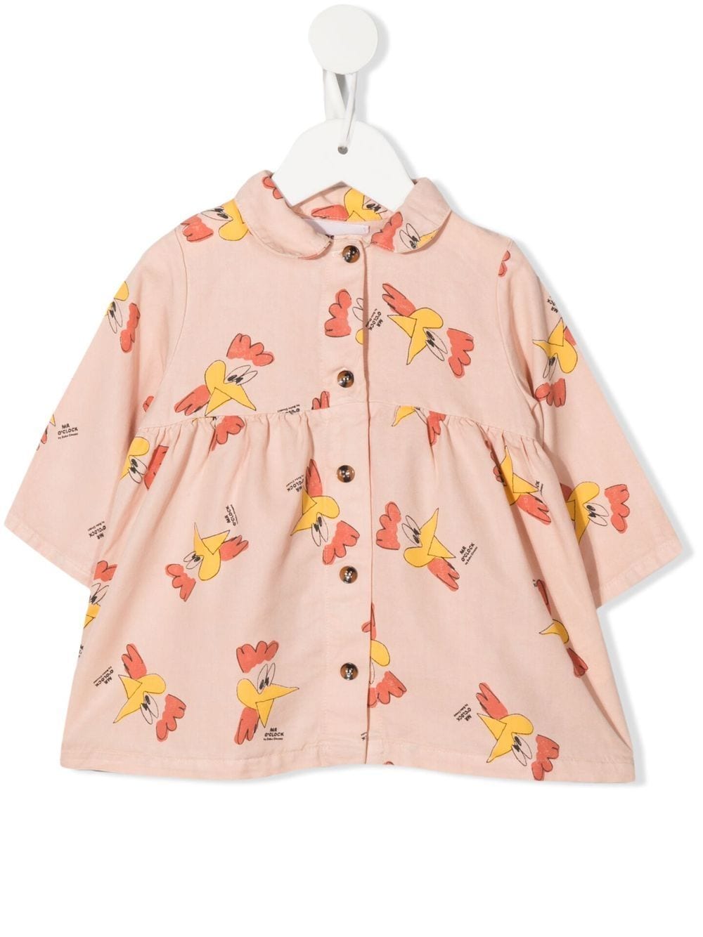 Bobo Choses all-over chicken-print dress - Pink von Bobo Choses