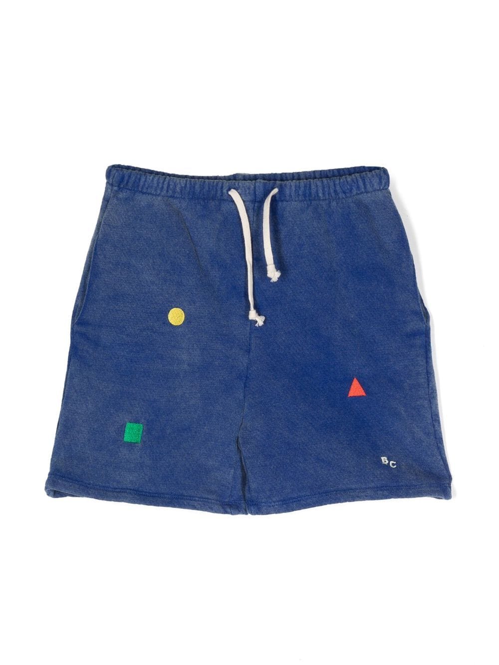 Bobo Choses embroidered-logo drawstring-waist shorts - Blue von Bobo Choses