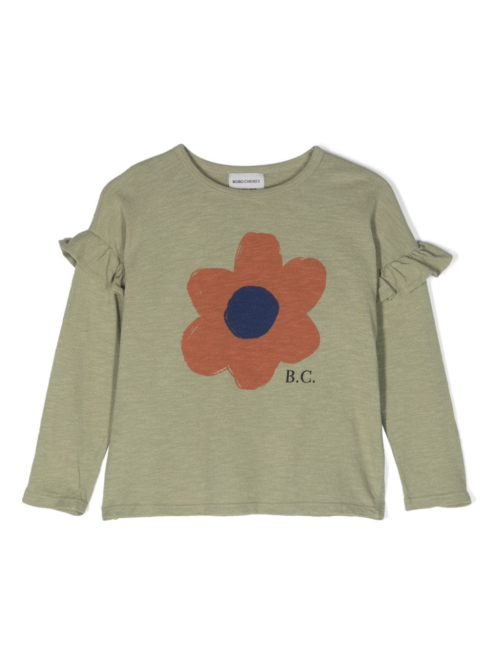 Bobo Choses floral-print organic-cotton T-shirt - Green von Bobo Choses