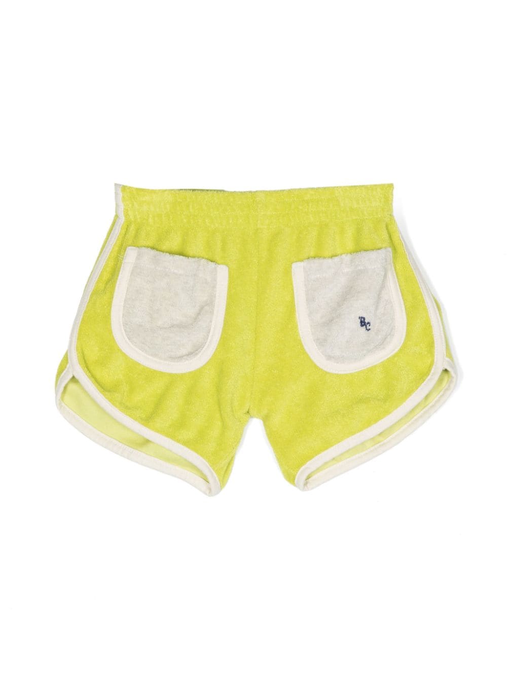 Bobo Choses logo-embroidered terry shorts - Green von Bobo Choses