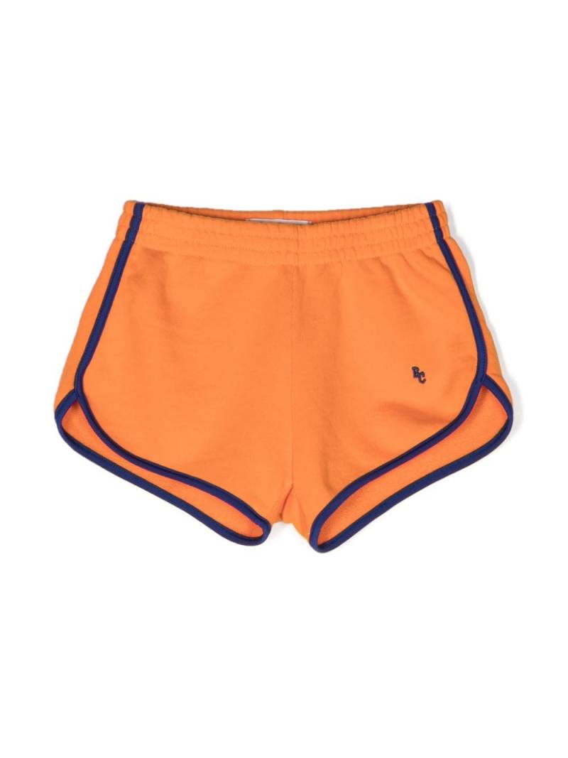 Bobo Choses logo-embroidered towelling shorts - Orange von Bobo Choses