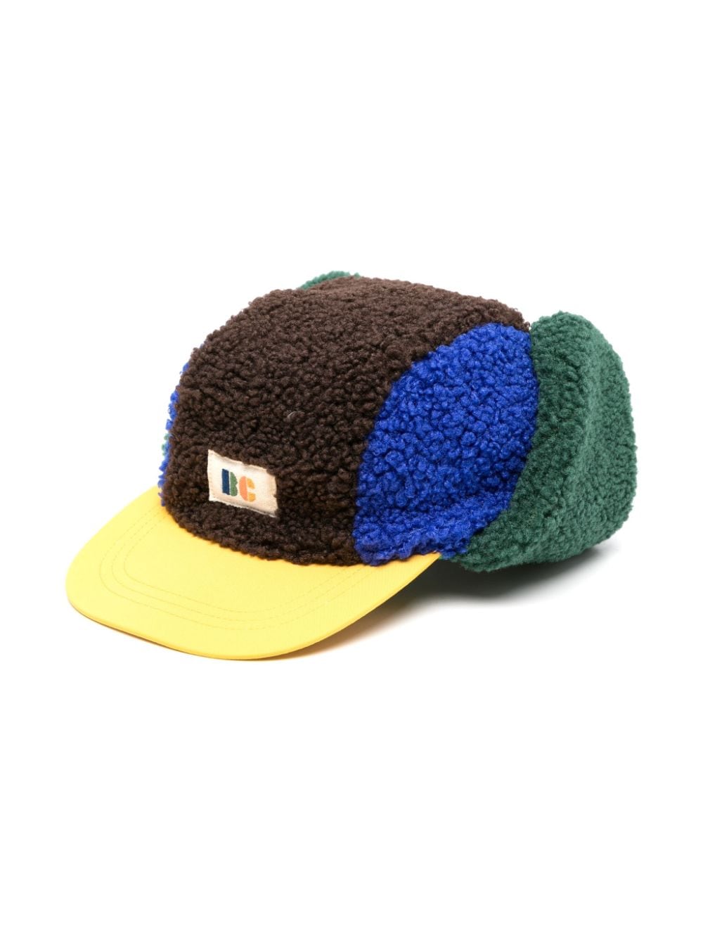 Bobo Choses logo-patch panelled hat - Green von Bobo Choses