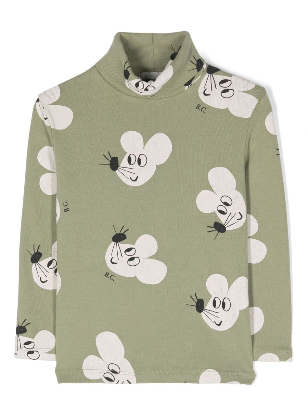 Bobo Choses mouse-print organic cotton T-shirt - Green von Bobo Choses