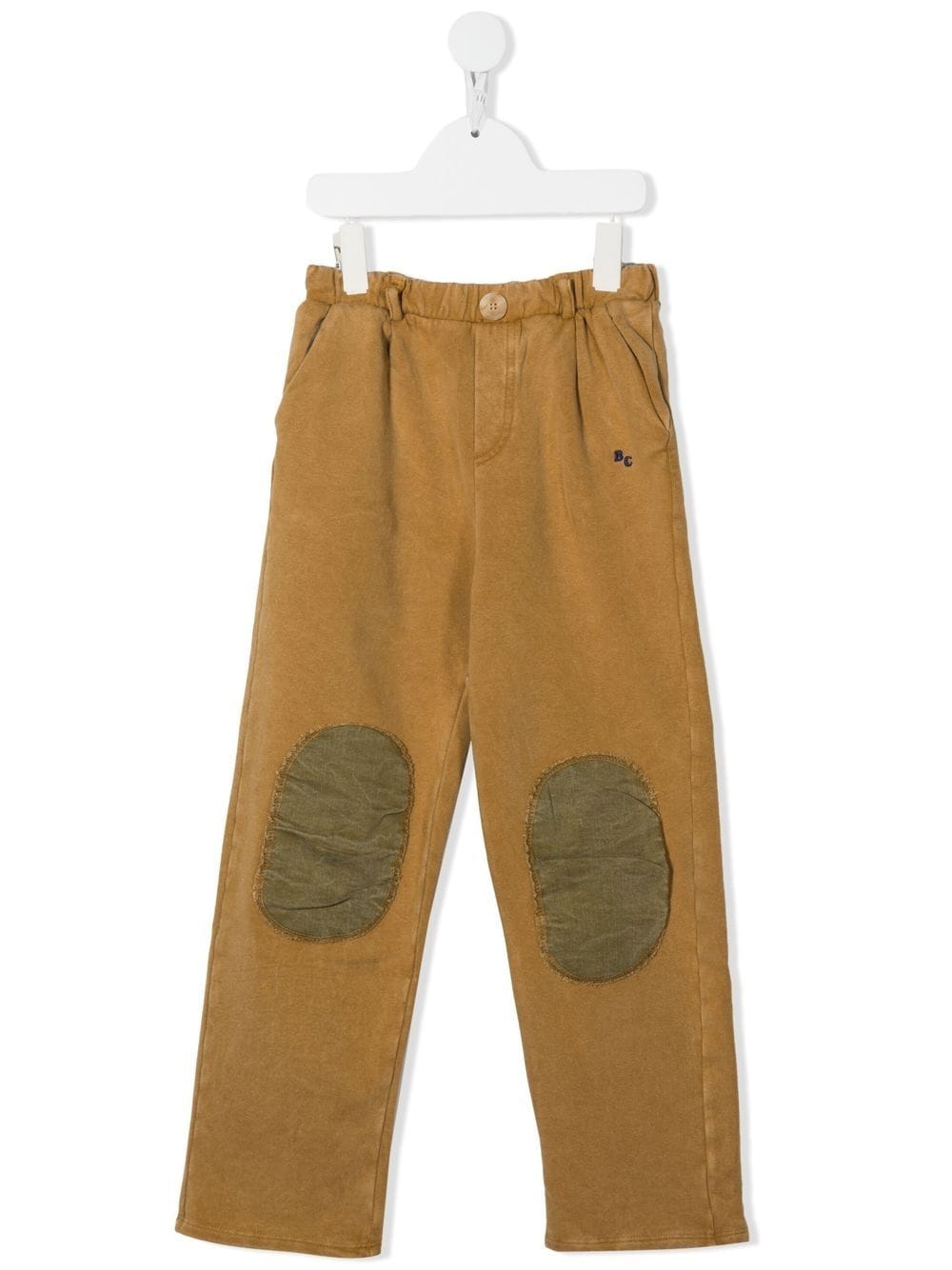 Bobo Choses knee-patch straight-leg trousers - Brown von Bobo Choses