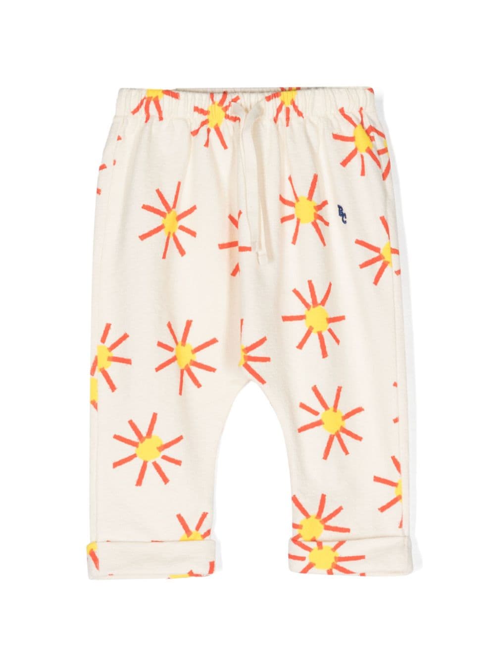 Bobo Choses sun-print organic cotton trousers - Neutrals von Bobo Choses