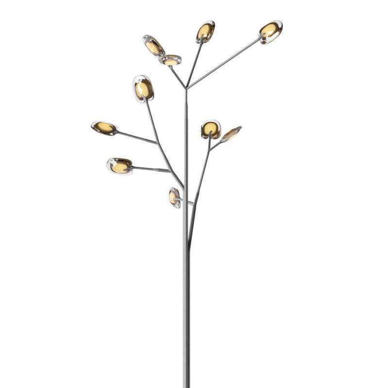 16 Tree Trunk LED Stehleuchte, Modell aspen trunk / 35 leuchten, Farbe white 1 von Bocci