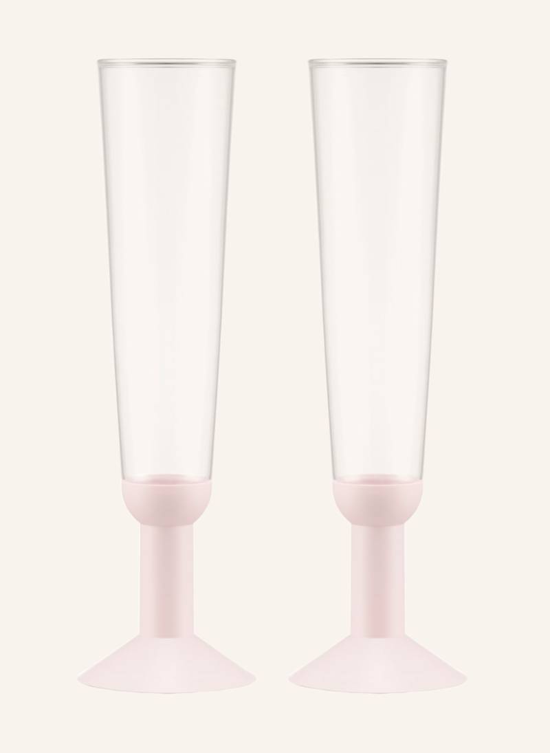 Bodum 2er-Set Champagnergläser rosa von Bodum