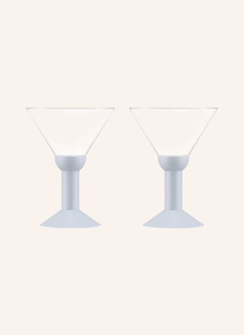 Bodum 2er-Set Martinigläser Oktett grau von Bodum