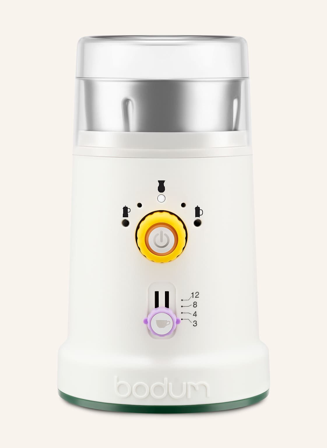 Bodum Elektrische Kaffeemühle Bistro weiss von Bodum