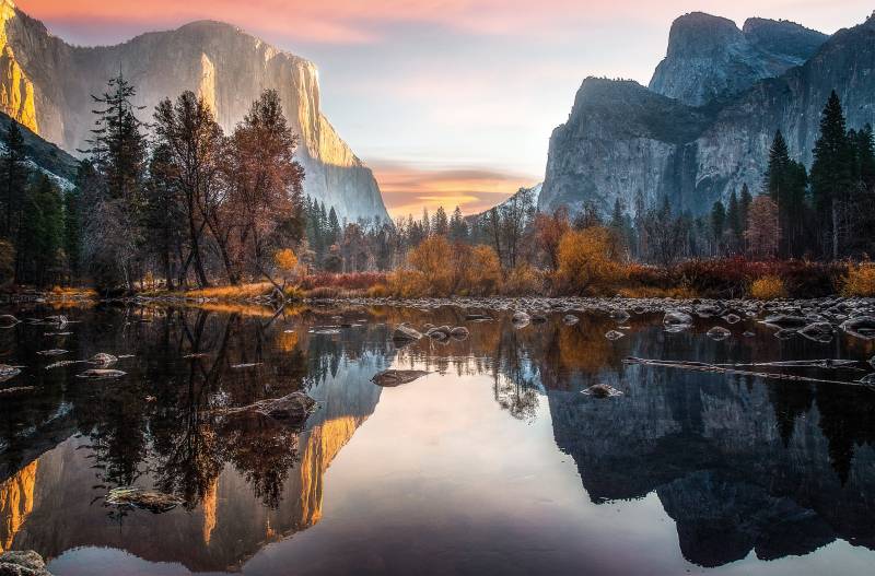 Bönninghoff Leinwandbild »Yosemite Nationalpark«, Natur, (1 St.), BxH: 118x78 cm von Bönninghoff