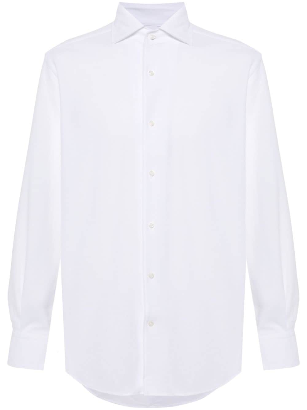 Boggi Milano Japanese Jersey Polo Shirt - White von Boggi Milano