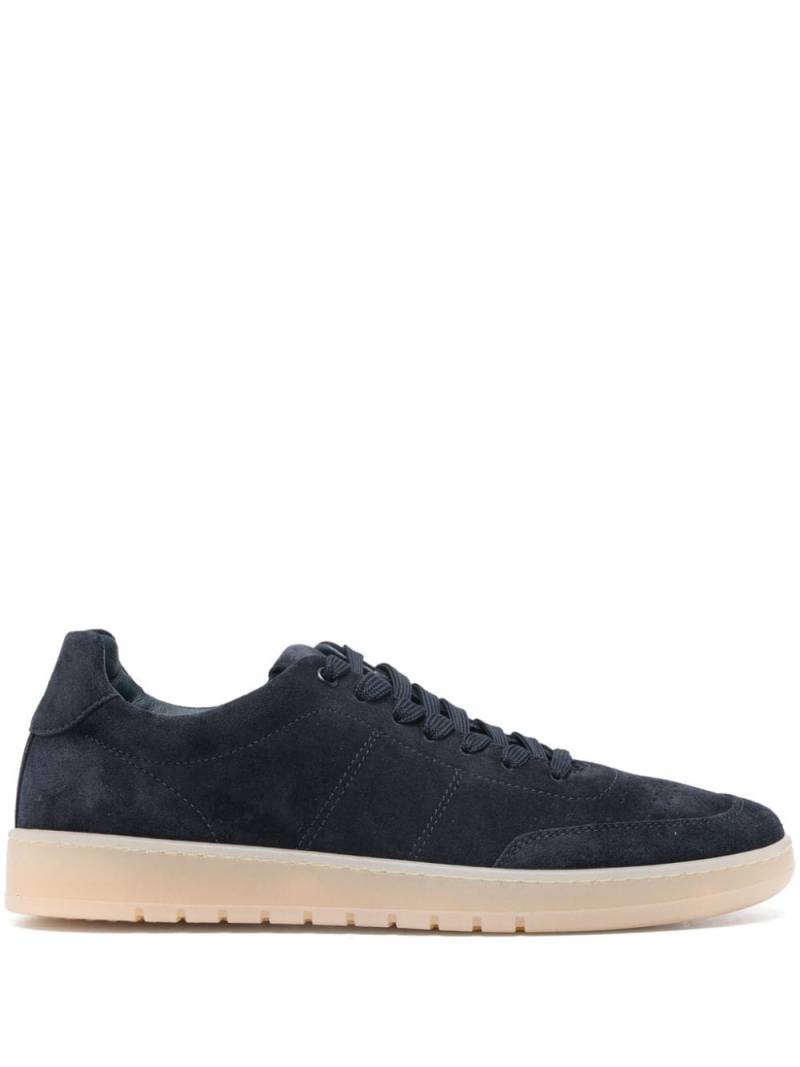 Boggi Milano almond suede sneakers - Blue von Boggi Milano