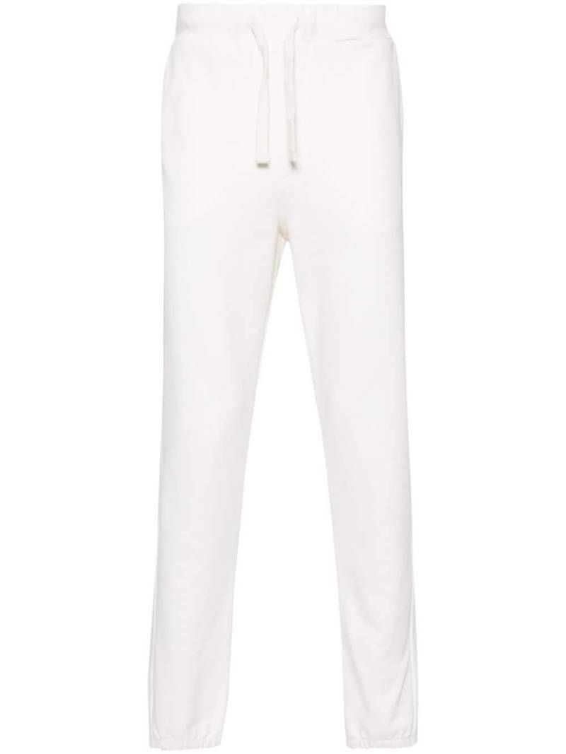 Boggi Milano logo-embroidered tapered track pants - White von Boggi Milano