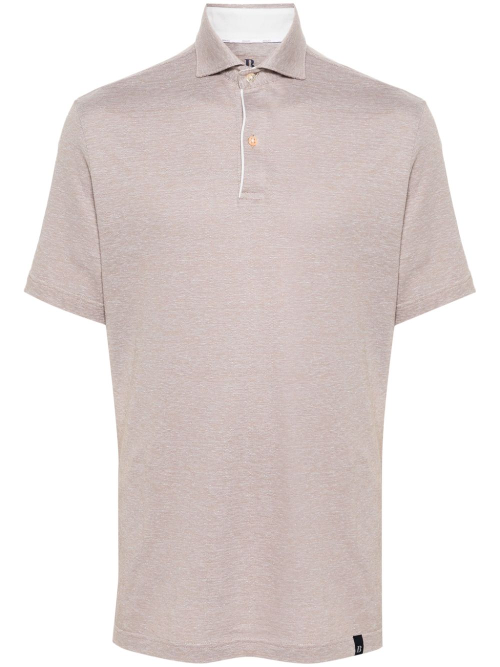 Boggi Milano mélange polo shirt - Neutrals von Boggi Milano