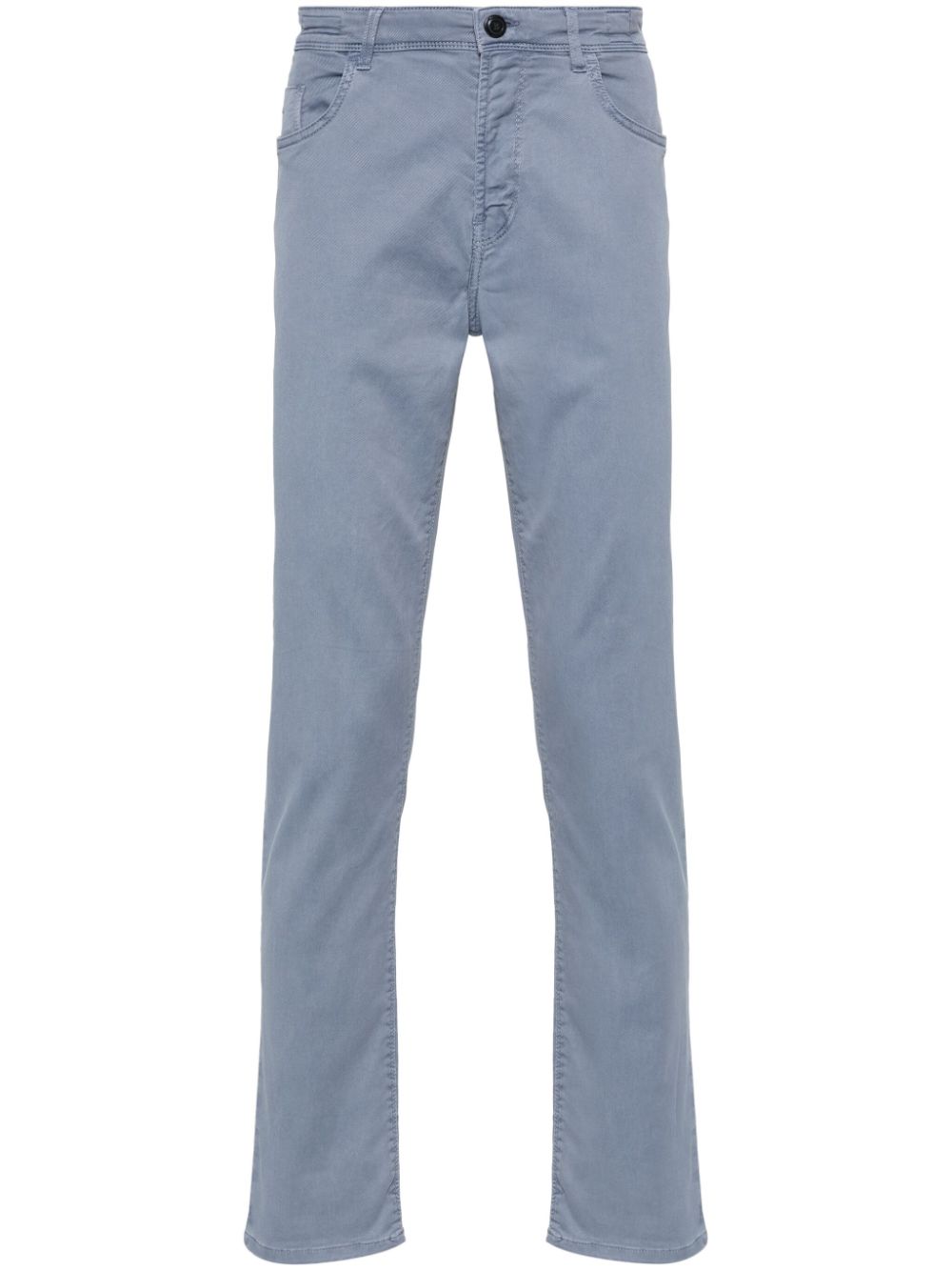 Boggi Milano mid-rise straight-leg jeans - Blue von Boggi Milano