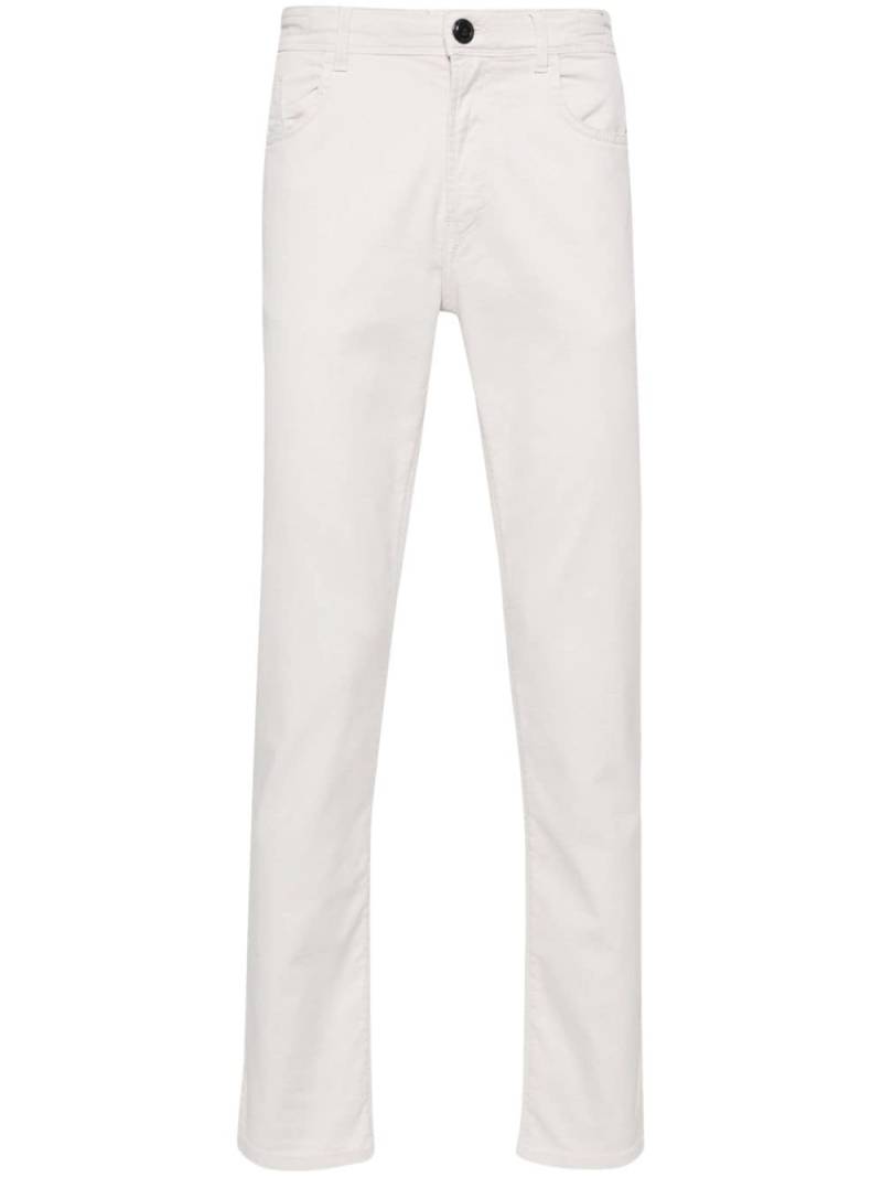 Boggi Milano mid-rise straight-leg jeans - Neutrals von Boggi Milano