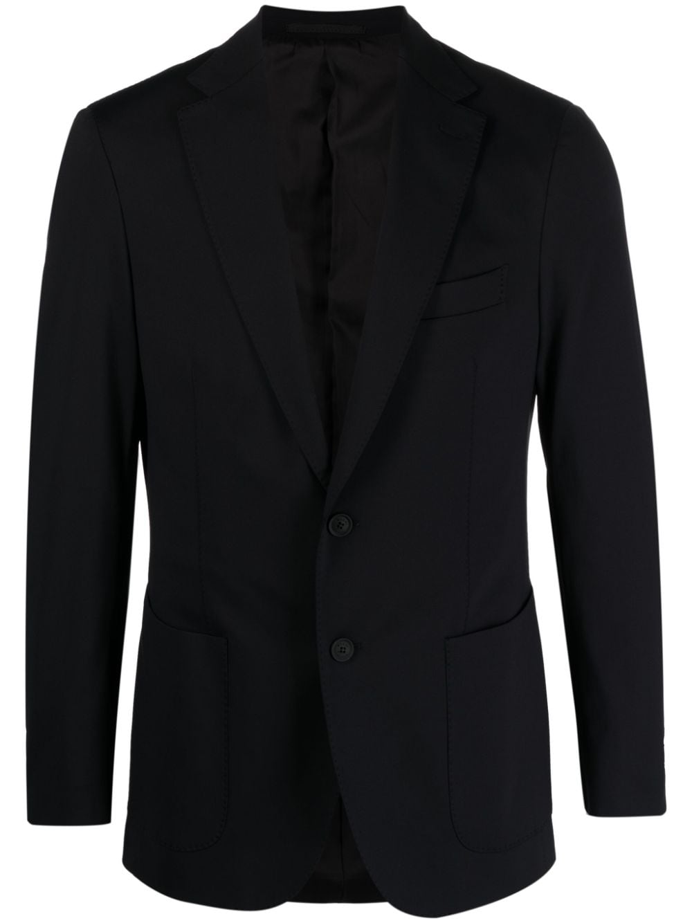 Boggi Milano peak-lapels single-breasted blazer - Black von Boggi Milano