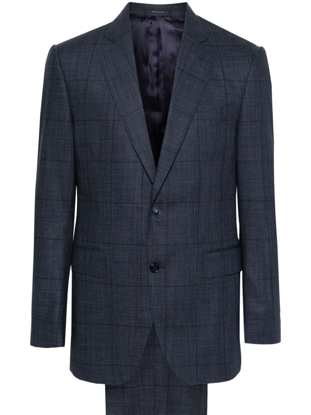 Boggi Milano single-breasted wool suit - Blue von Boggi Milano