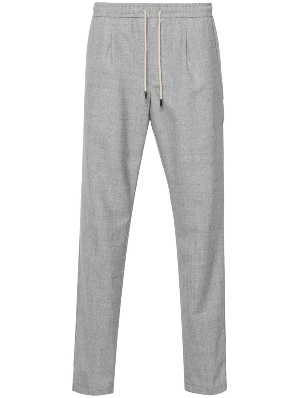 Boggi Milano virgin-wool tailored trousers - Grey von Boggi Milano