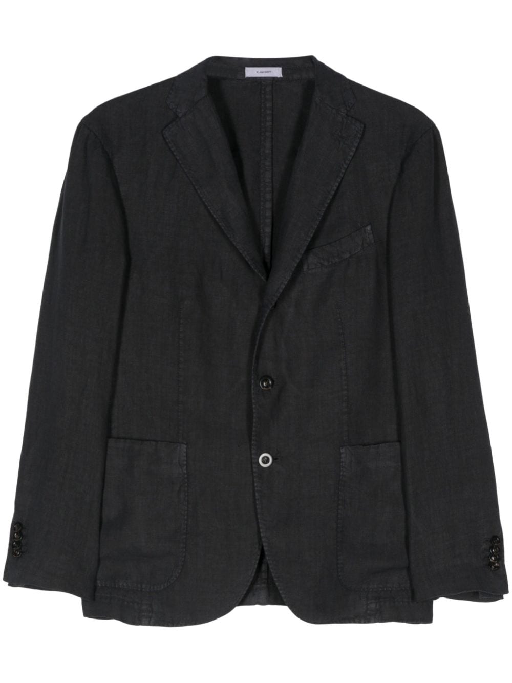 Boglioli K-Jacket single-breasted blazer - Blue von Boglioli