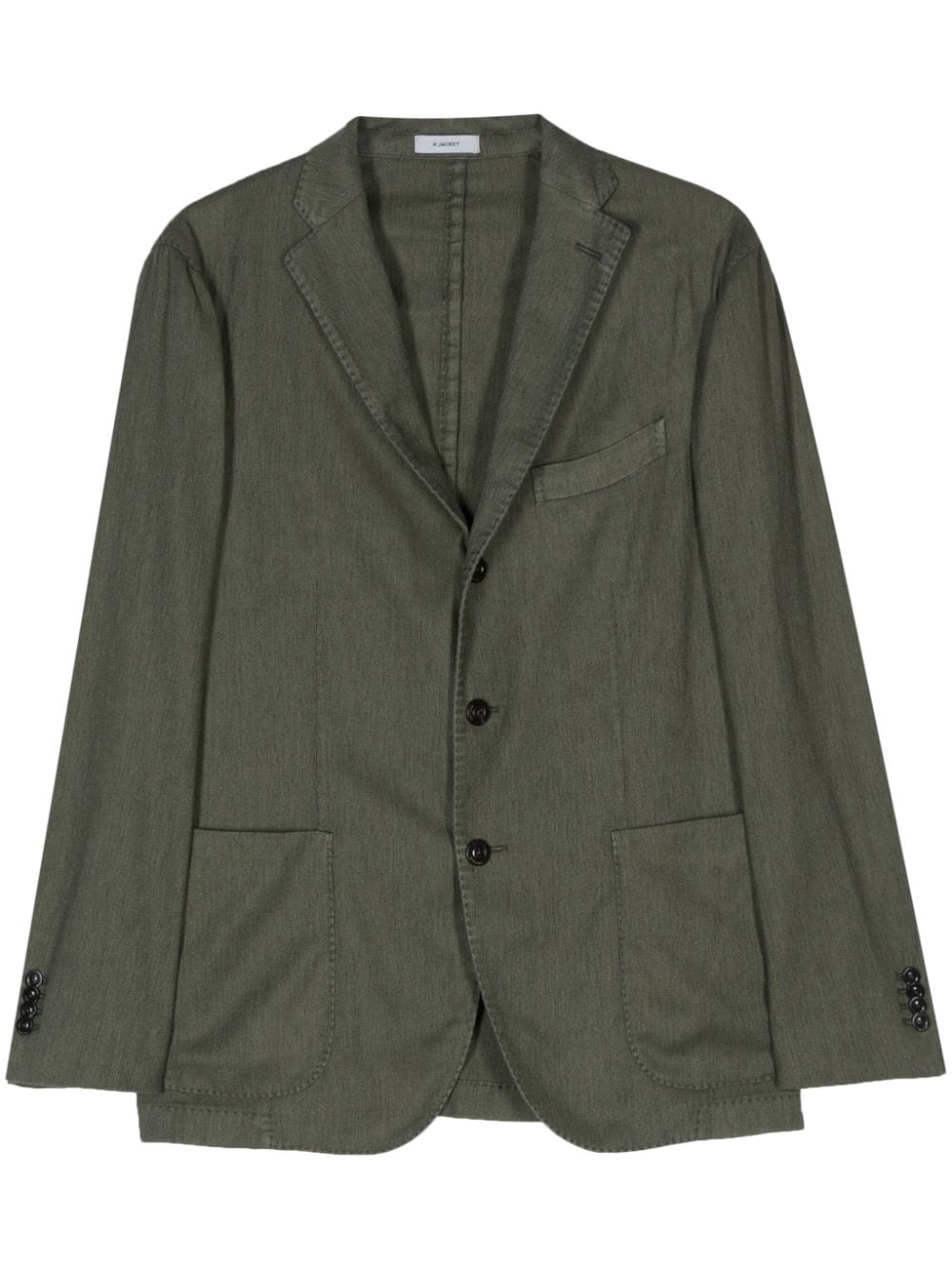 Boglioli K-Jacket single-breasted blazer - Green von Boglioli