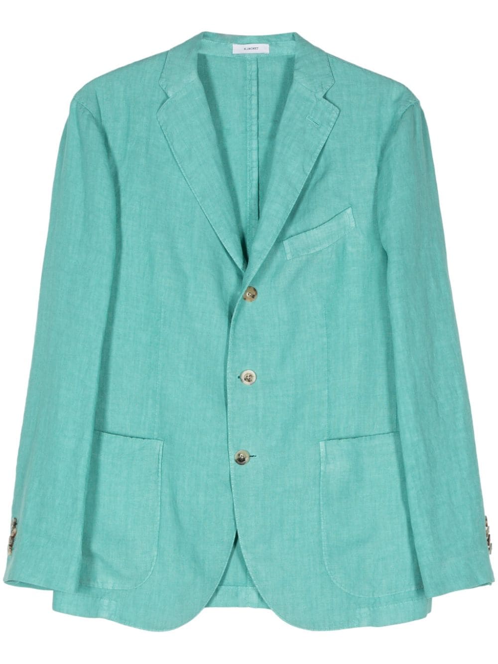 Boglioli K-Jacket single-breasted blazer - Green von Boglioli