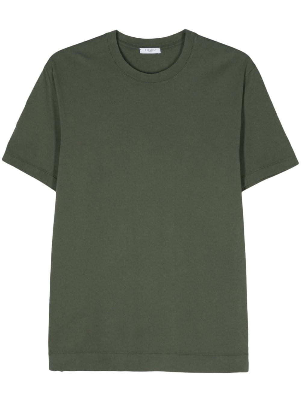 Boglioli cotton jersey T-shirt - Green von Boglioli