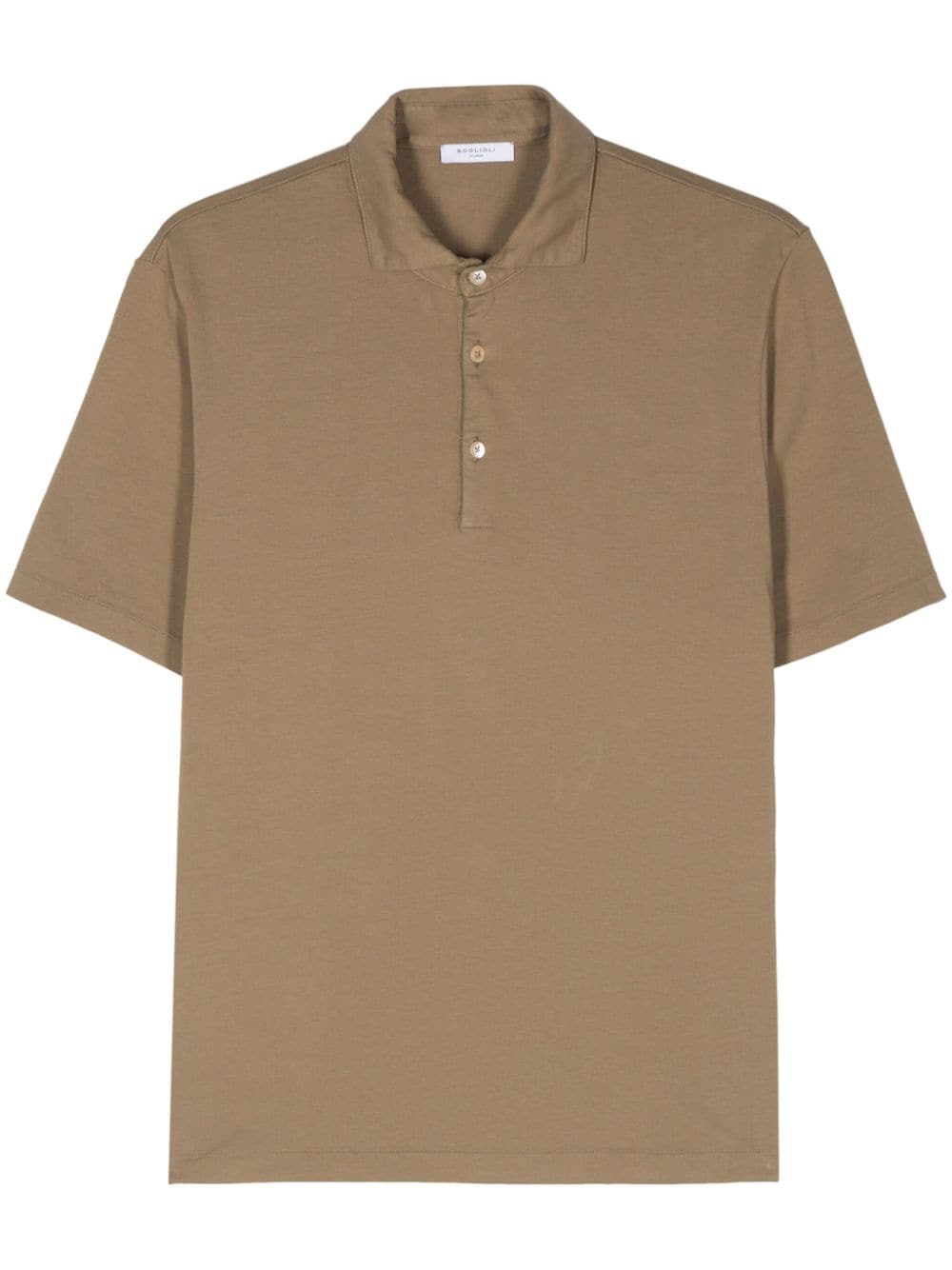 Boglioli cotton polo shirt - Neutrals von Boglioli