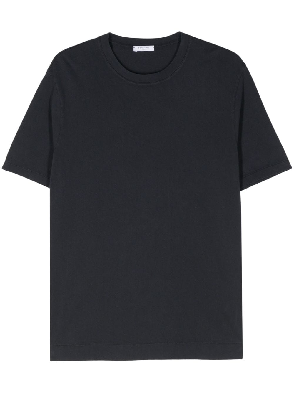 Boglioli crew-neck cotton T-shirt - Blue von Boglioli