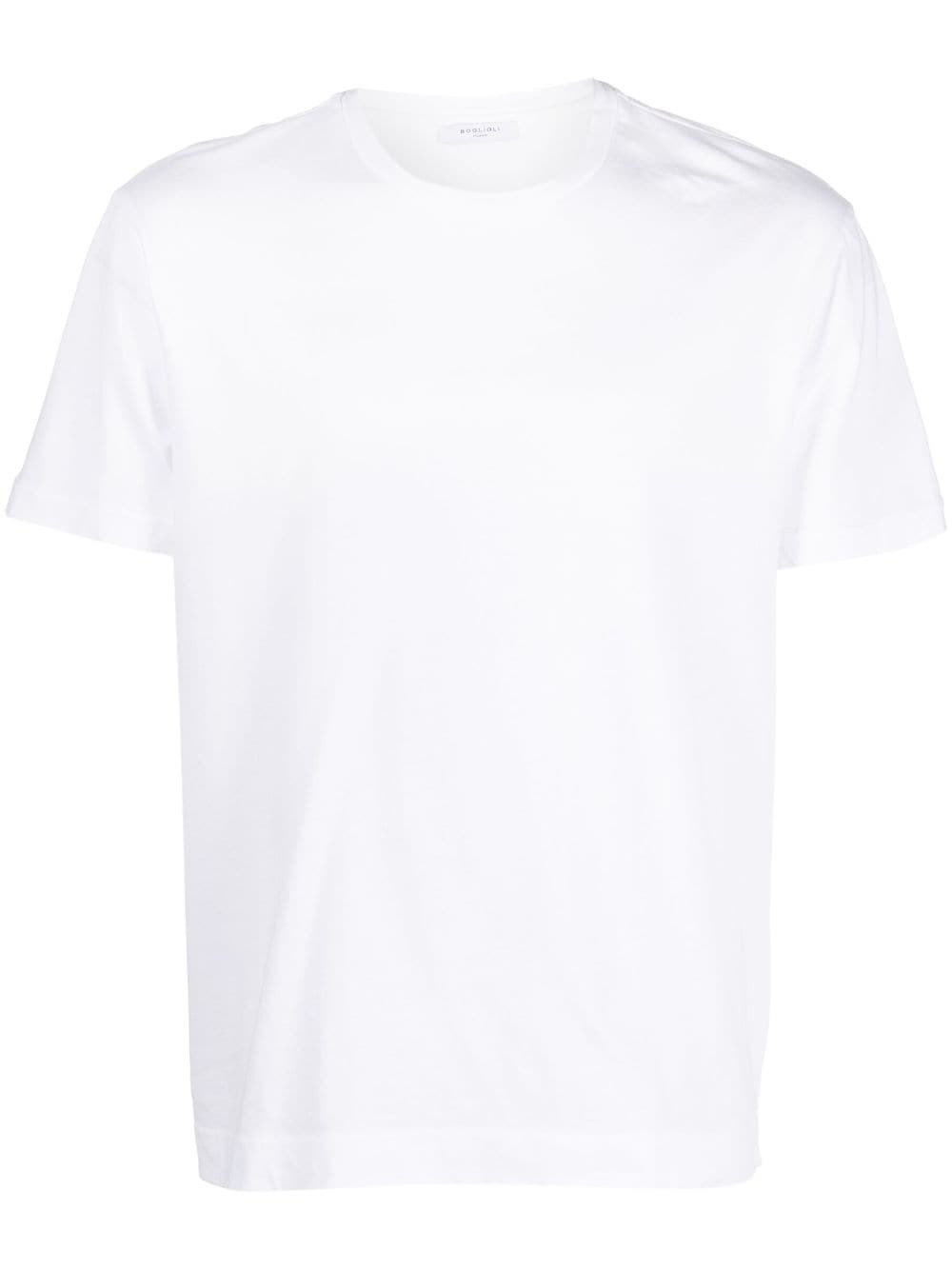 Boglioli crew-neck cotton T-shirt - White von Boglioli