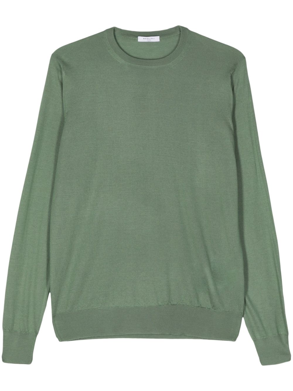 Boglioli crew-neck jumper - Green von Boglioli