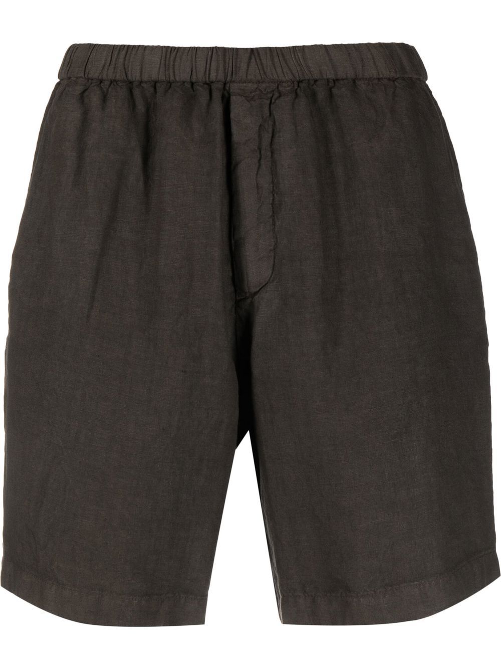 Boglioli elasticated straight-leg shorts - Brown von Boglioli