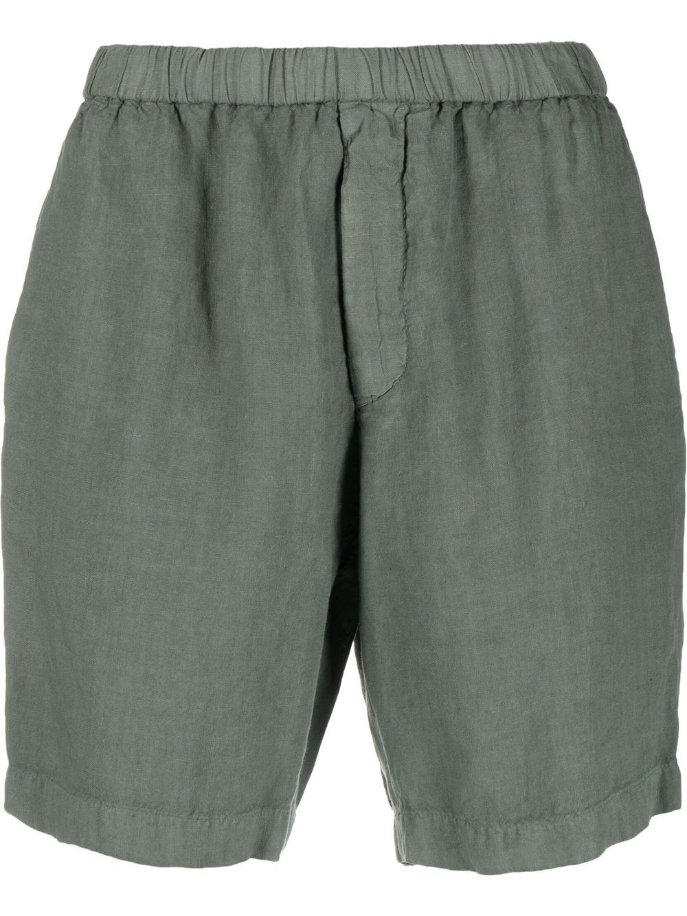 Boglioli elasticated straight-leg shorts - Green von Boglioli