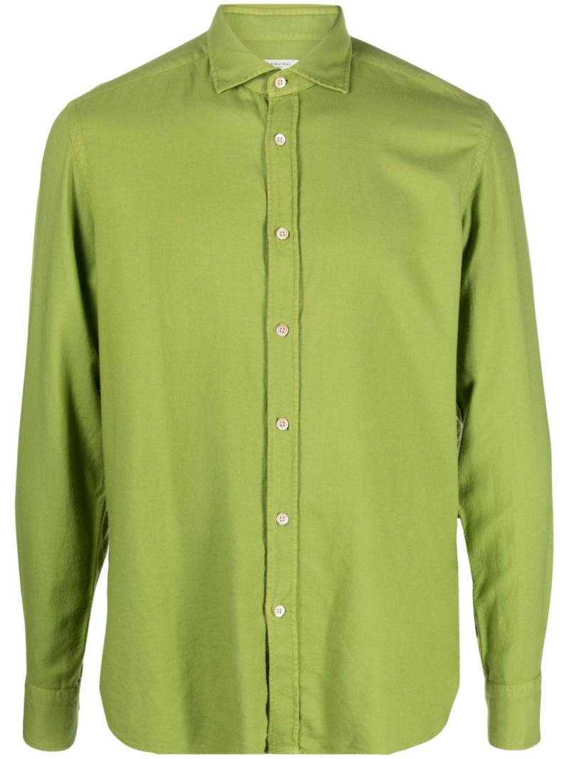 Boglioli long-sleeve buttoned shirt - Green von Boglioli