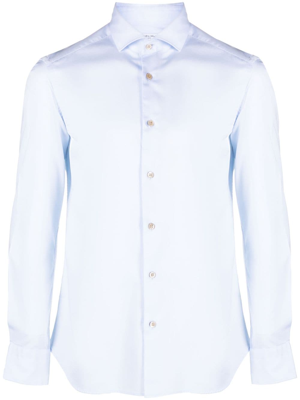 Boglioli long-sleeve cotton shirt - Blue von Boglioli