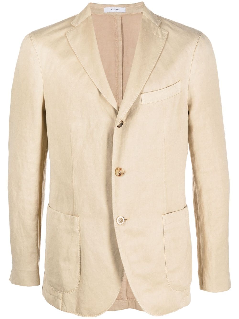 Boglioli notched-lapels blazer - Neutrals von Boglioli