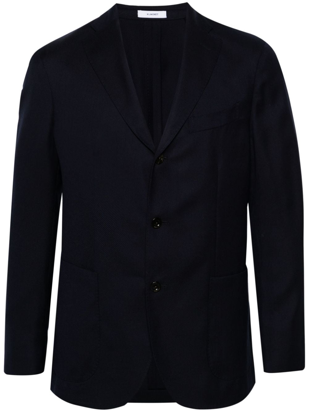 Boglioli notched-lapels single-breasted blazer - Blue von Boglioli