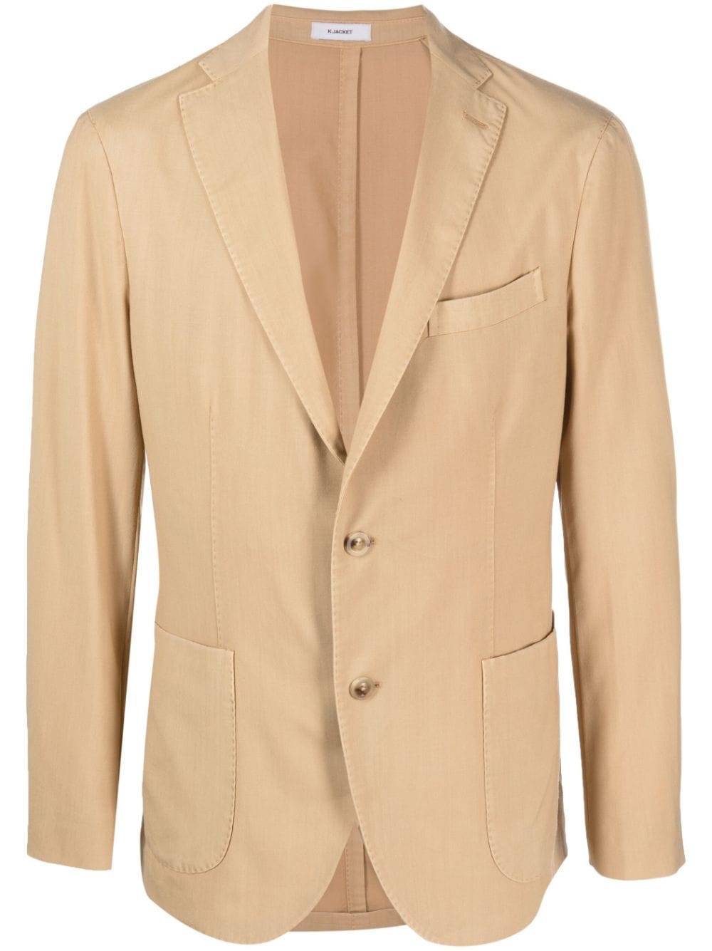 Boglioli notched-lapels single-breasted blazer - Neutrals von Boglioli